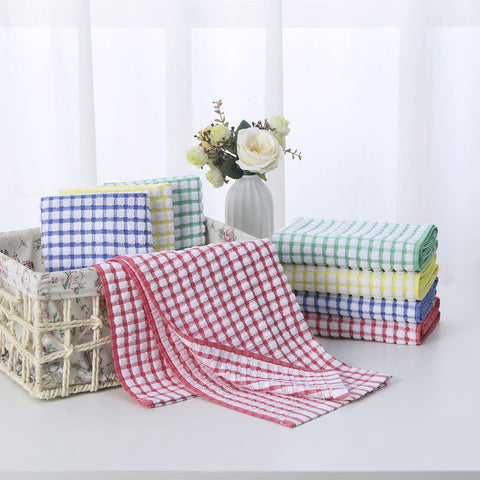 Oeleky toallas de cocina 15x26, diseño clásico que resiste lavados