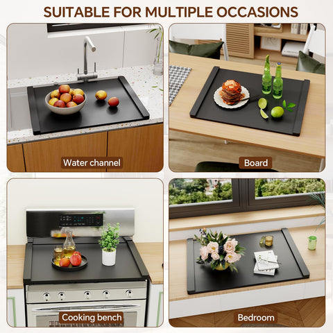 Oenalw superficie extra para cocinar y servir, ideal para preparar.