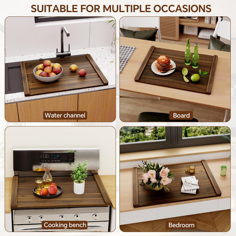 Oenalw diseño rústico de cocina que mejora estilo y organización.