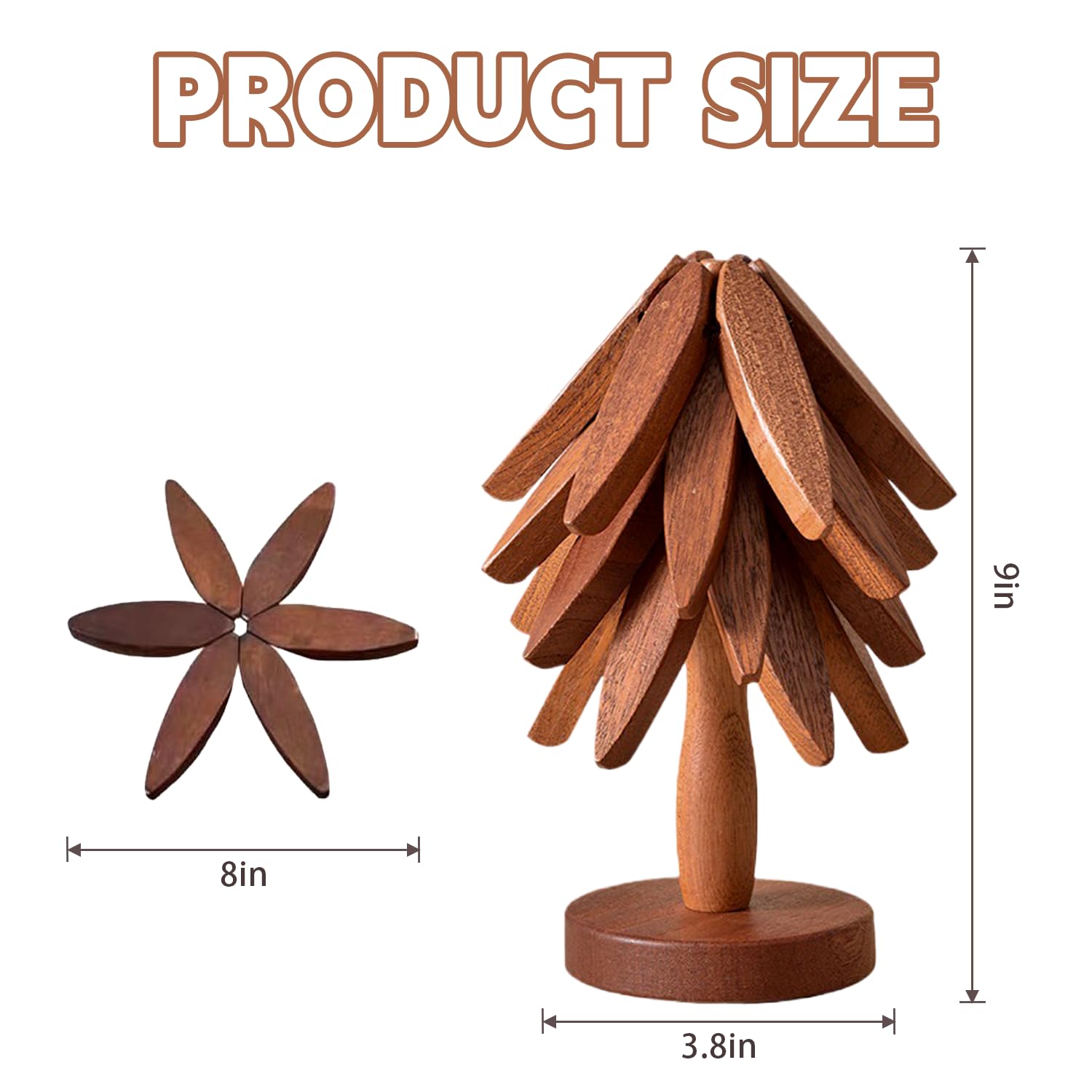 OFCTE bases para ollas en árbol almacenamiento compacto