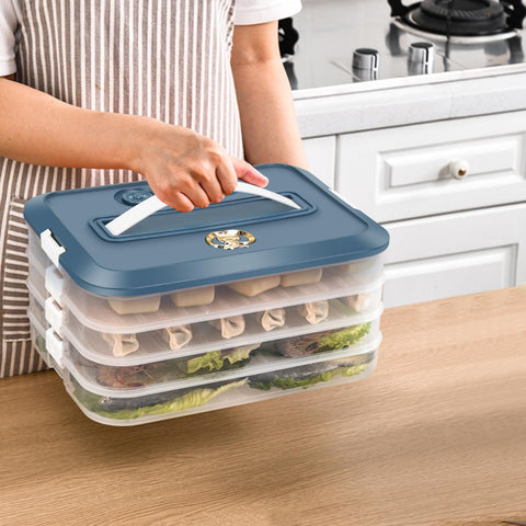 tapa hermética OFFKITSLY en azul para conservar aromas