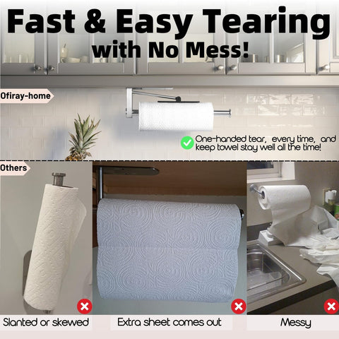 Ofiray-home clip seguro evita desenrollado y desorden