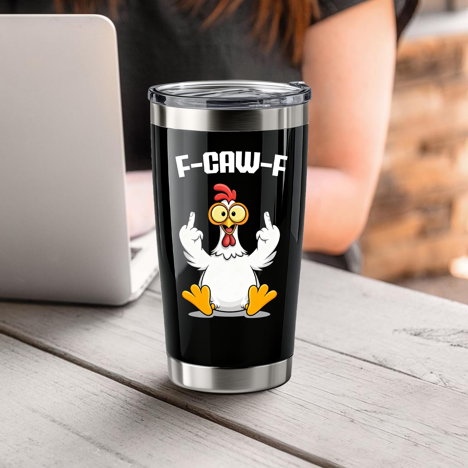 OGGOVIBE Fcaw F tapa libre de BPA, diseño a prueba de fugas para uso diario.