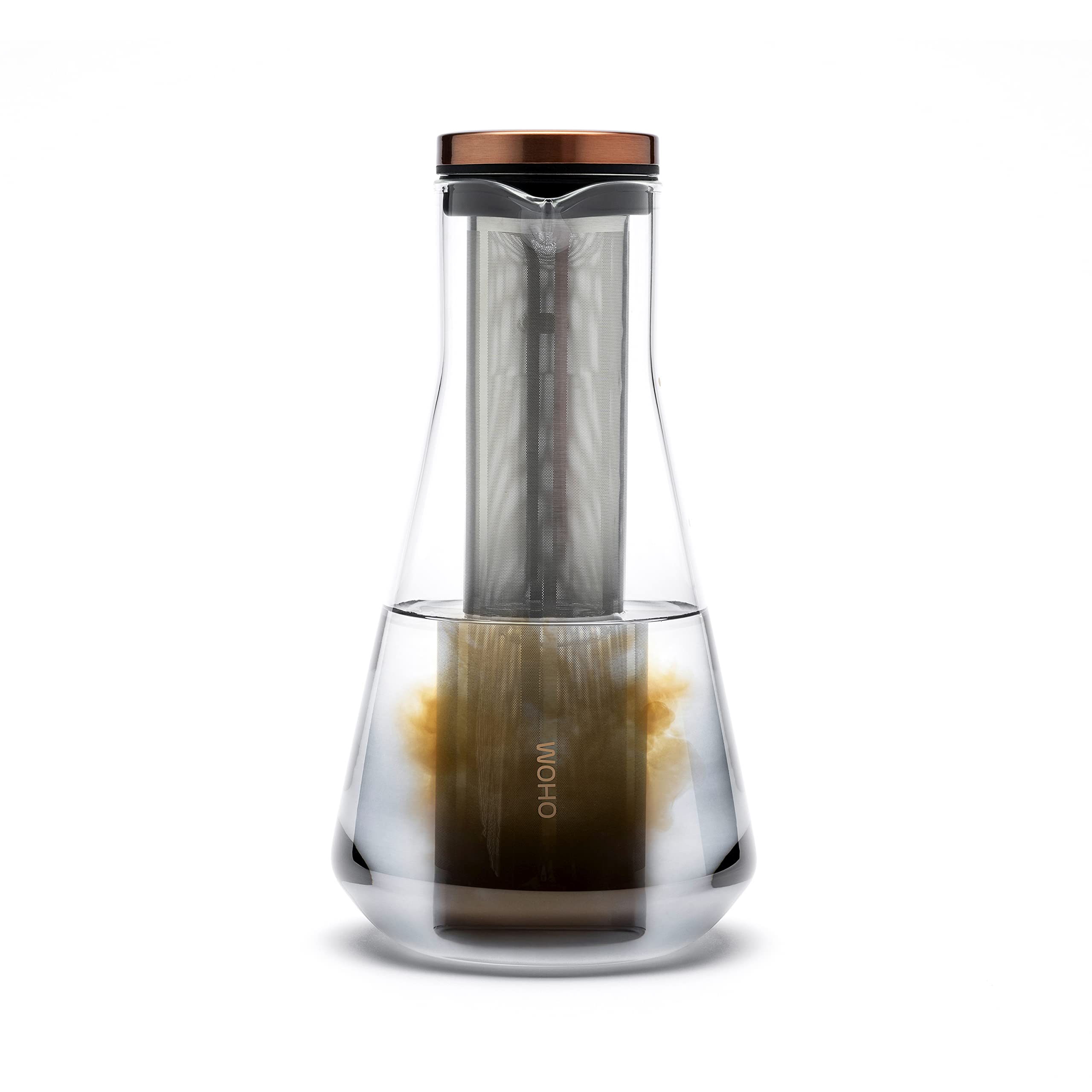 OHOM Sio Tapa cobre dorado con acabado premium.