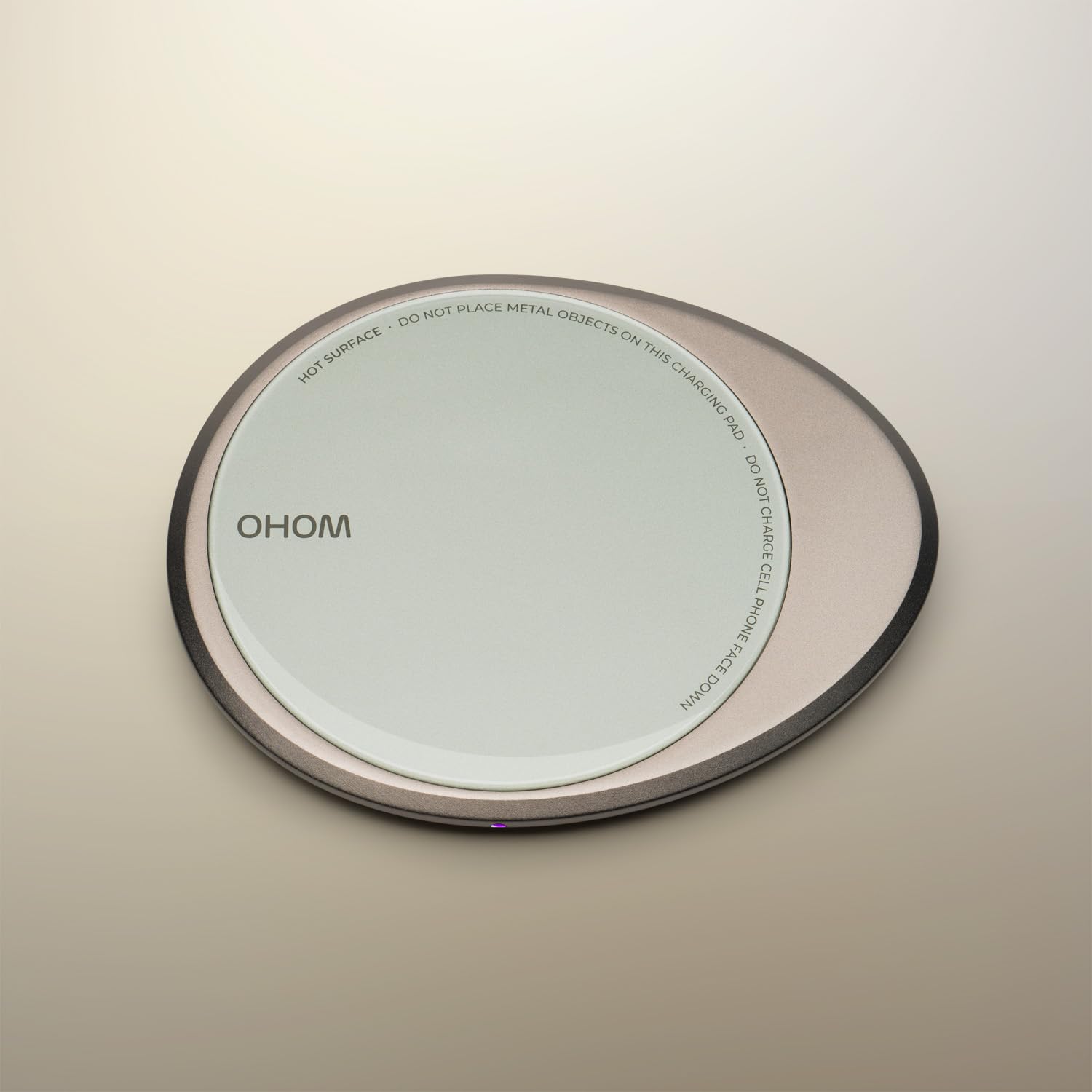 OHOM Ui 3, diseño cerámico ergonómico en gris suave