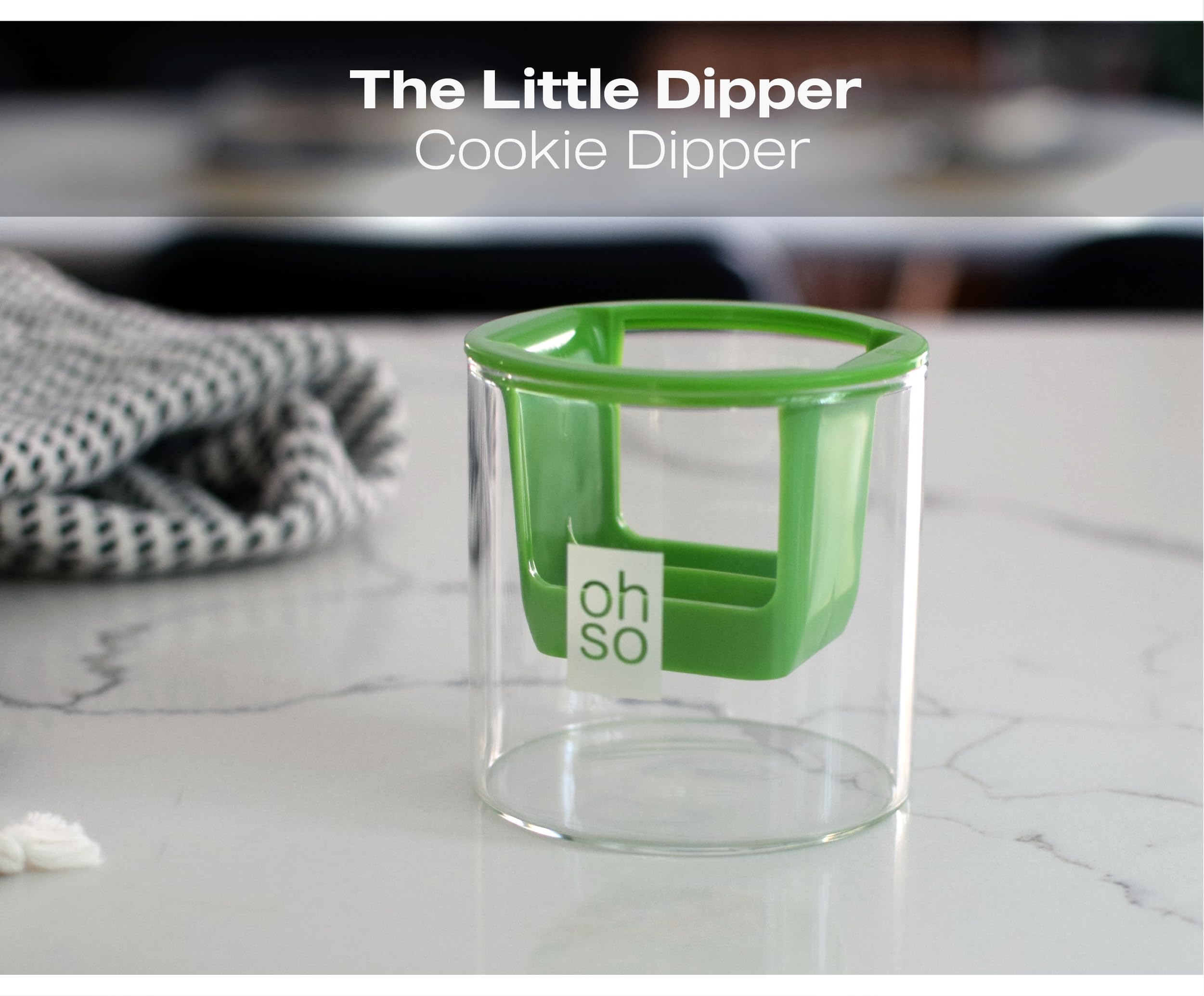 OHSO Little Cookie Dipper, embudo para Oreo facilita inmersión precisa