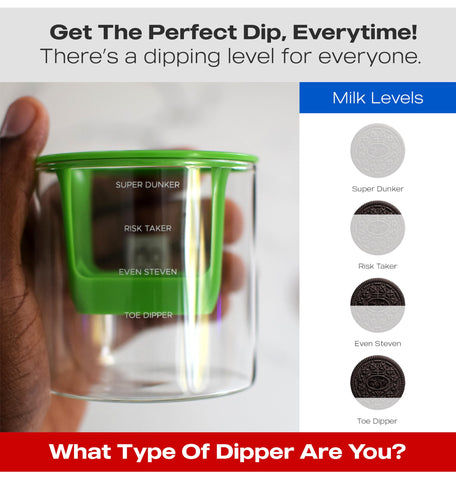 OHSO Little Cookie Dipper, libre de BPA para toda la familia