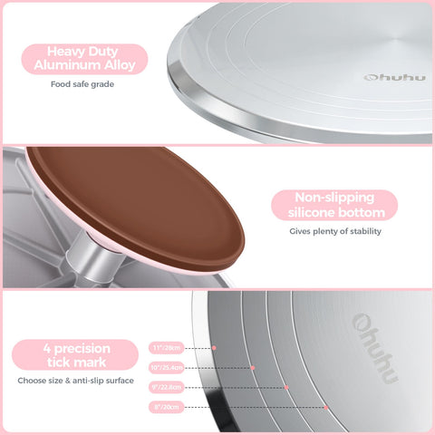Ohuhu Base Antideslizante para decoración estable sin deslizamientos