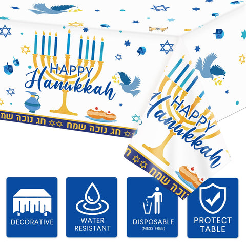 Oigco Hanukkah: estrellas y lunas para crear atmósfera cálida