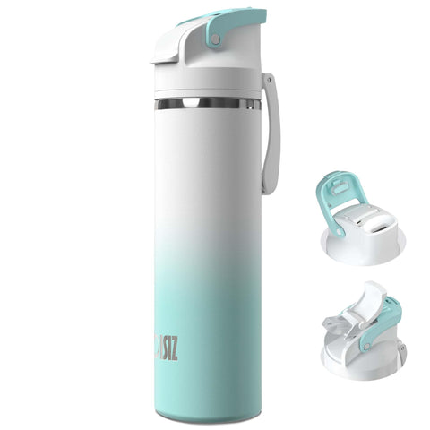 Botella OISIZ con tapa 2 en 1 para beber cómodo y rápido