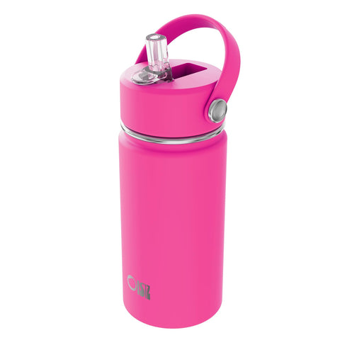 Botella OISIZ con tapa-paja 14oz para escuela.
