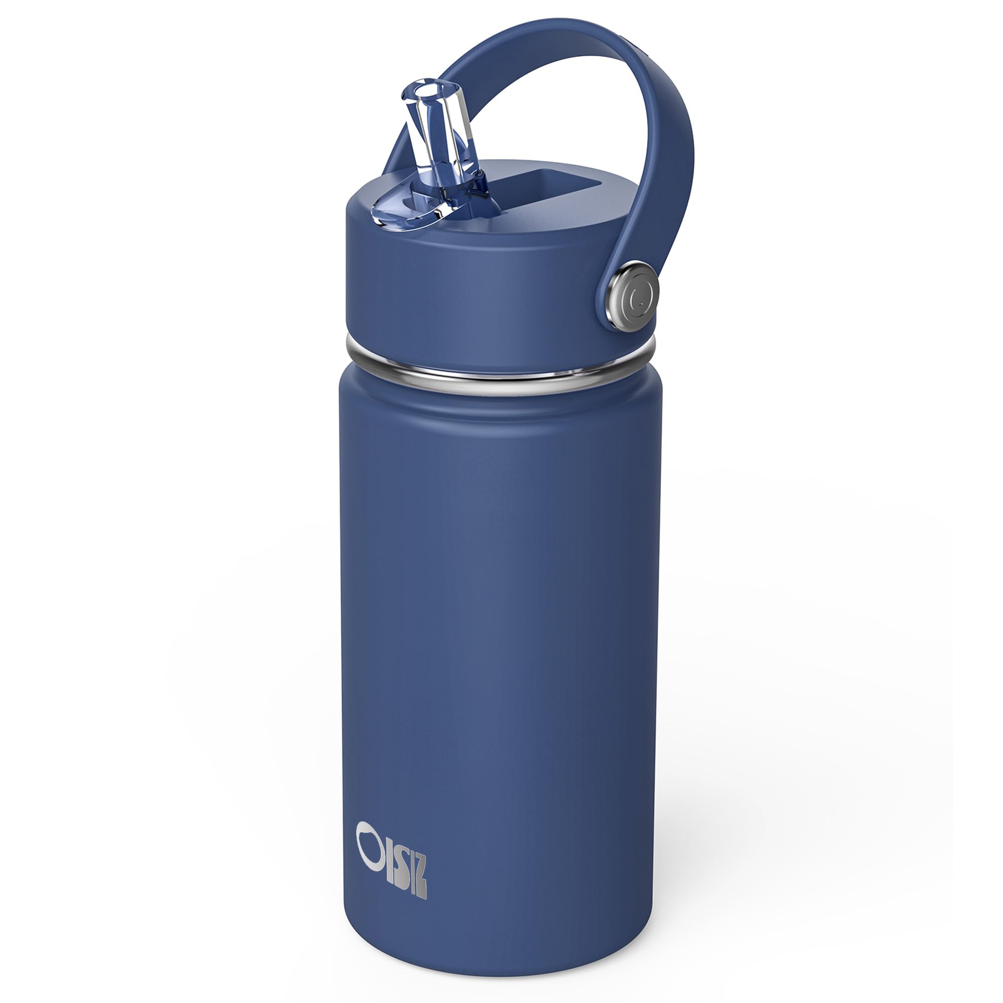 Botella OISIZ para niños con tapa de pajilla, 14oz, ideal para clase