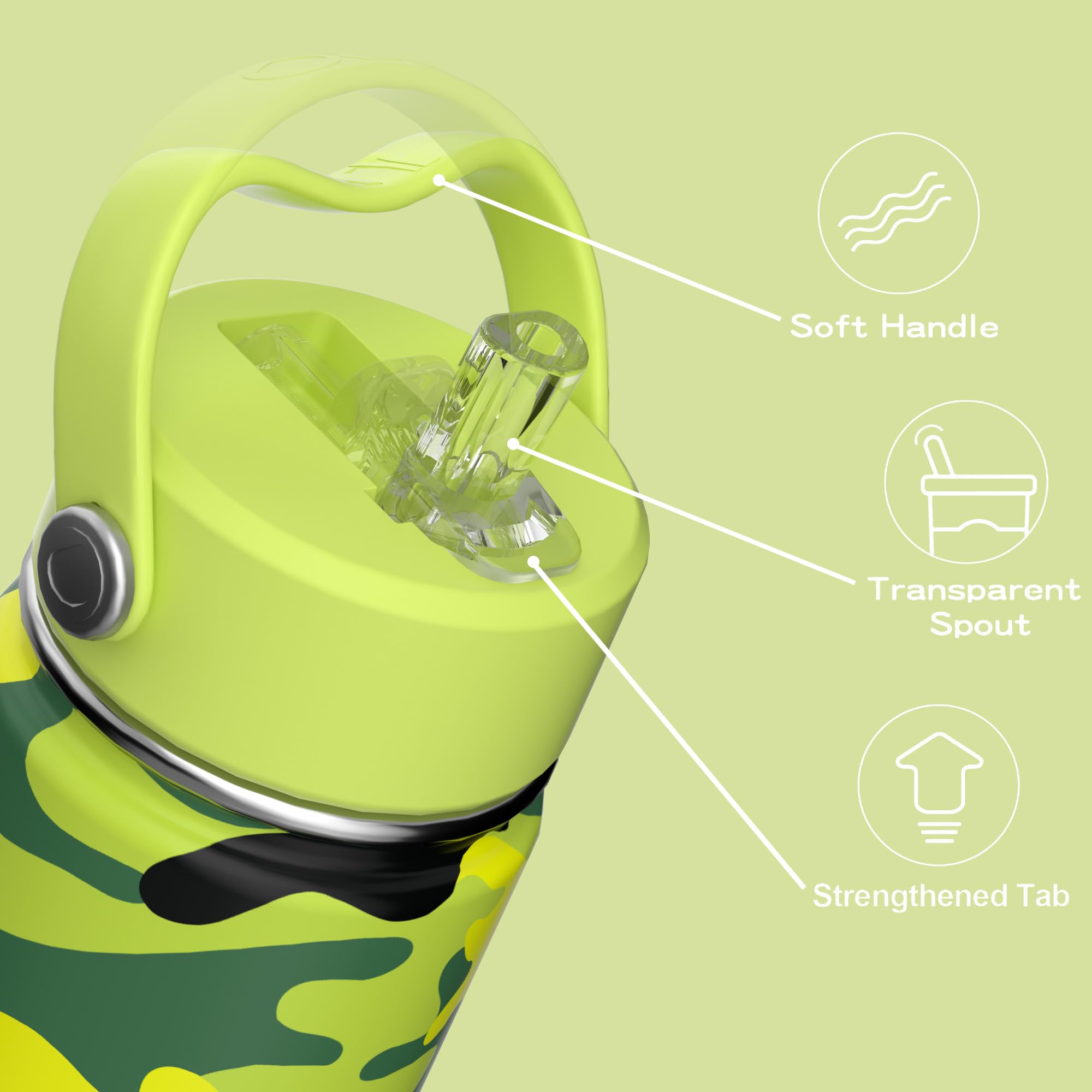 OISIZ tapa pajilla infantil con cierre ergonómico para niños.