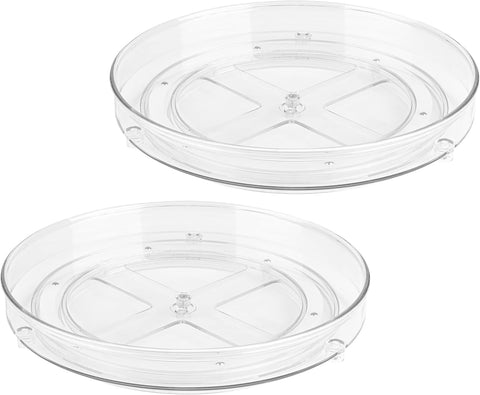 Oizeir organizador giratorio para cocina y despensa facilita acceso rápido a ingredientes.