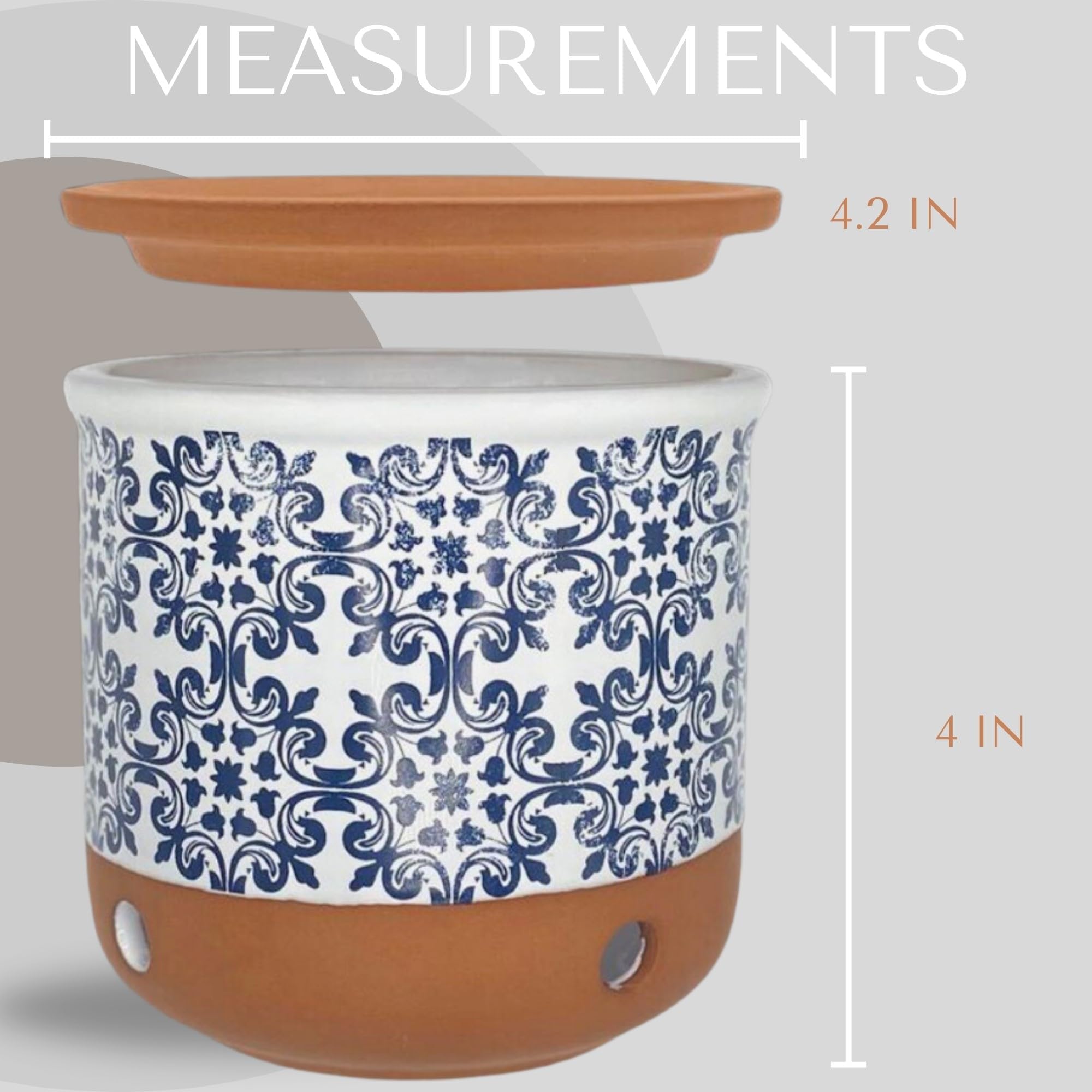 Okavango contenedor ajo cerámico: diseño moderno para cocinas ordenadas.