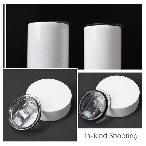OKBA tapa plástica sin BPA para lavavajillas, compatible con vasos skinny.