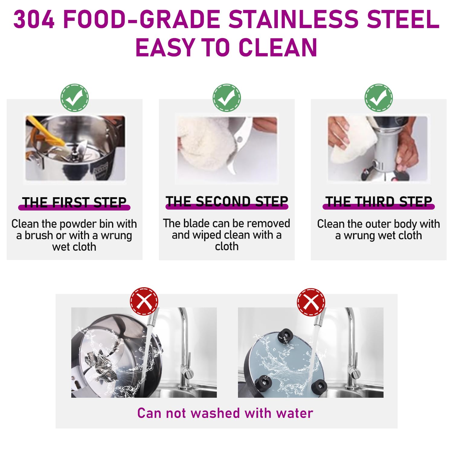 OKF fácil limpieza y almacenamiento tras el uso.