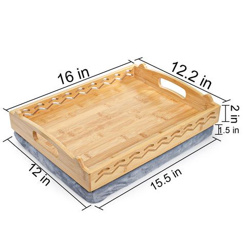 Okllen almohadilla desmontable para bandeja, soporte cómodo para las rodillas.
