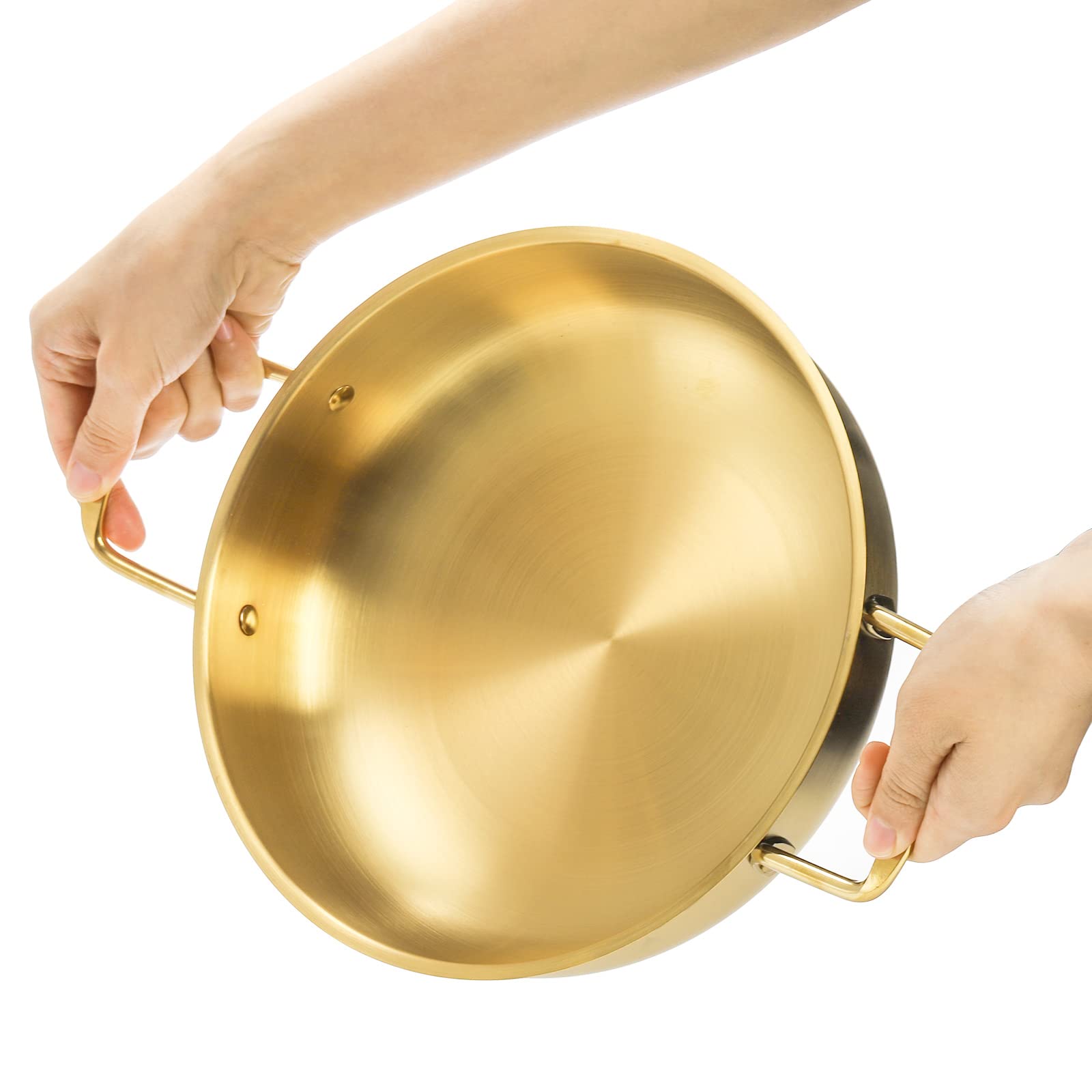 Okllen olla para casa y exterior en acero inoxidable.