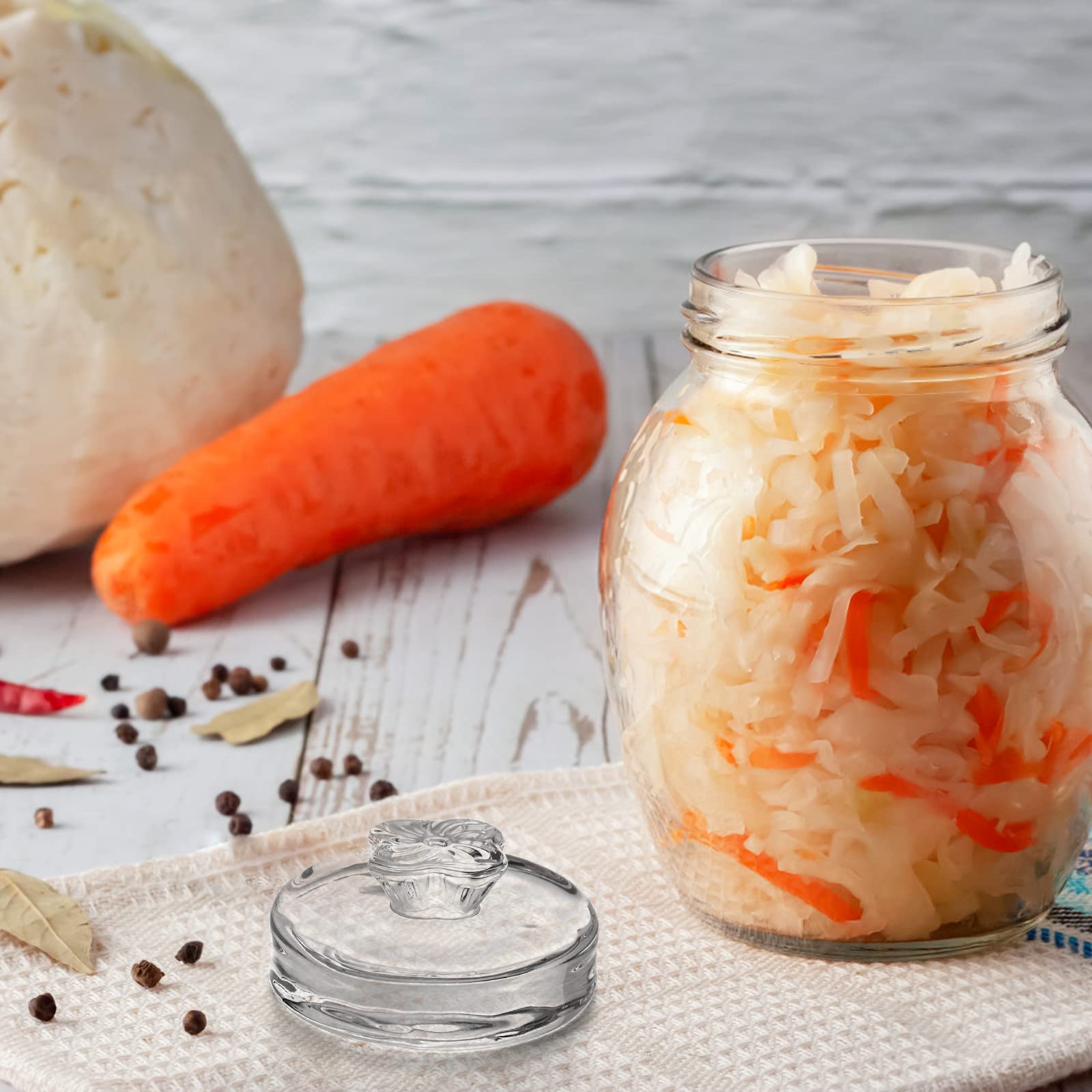Okllen pesas para fermentación, ideales para kimchi y encurtidos.