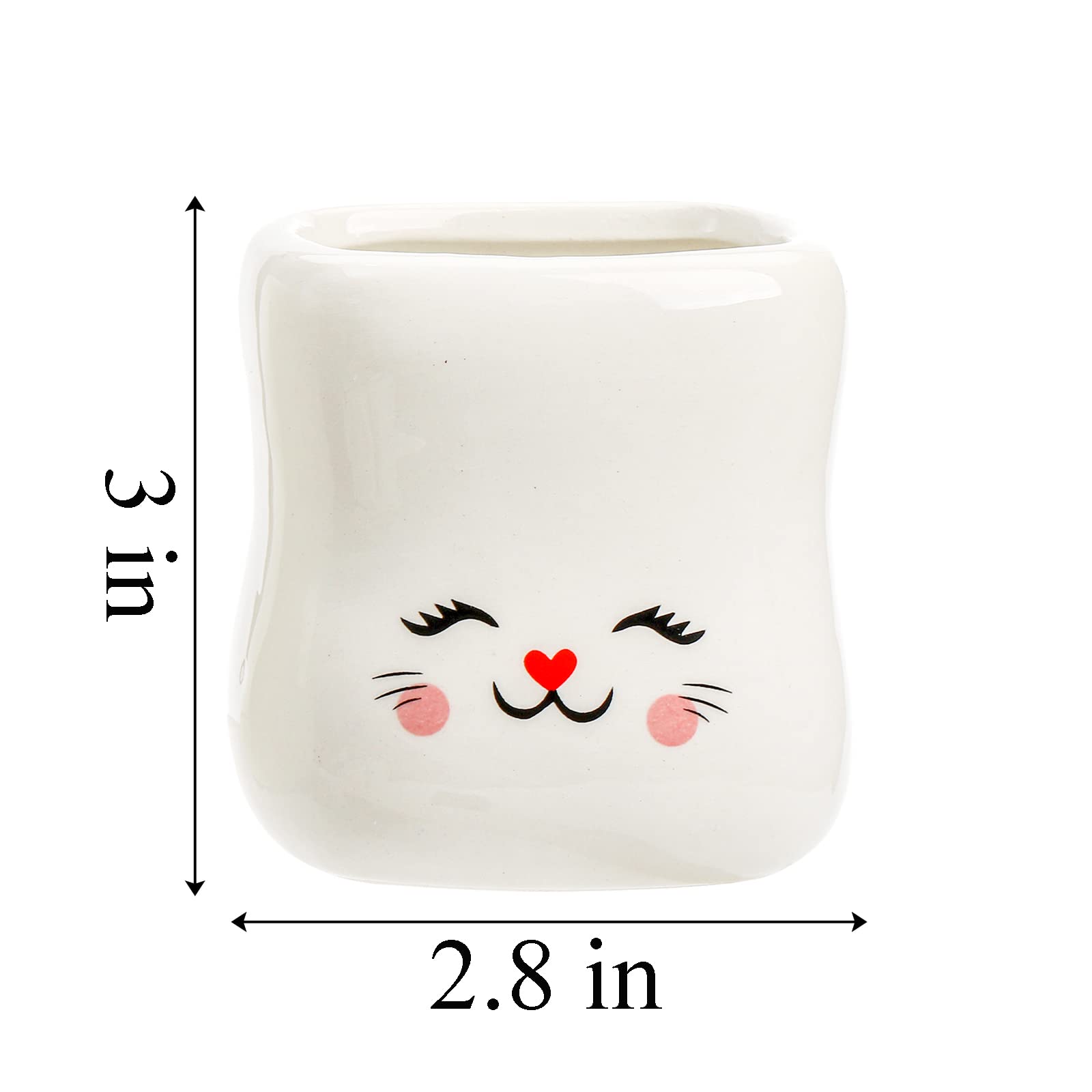 Okllen tazas marshmallow 4 patrones estilo 2 para pausa reconfortante.