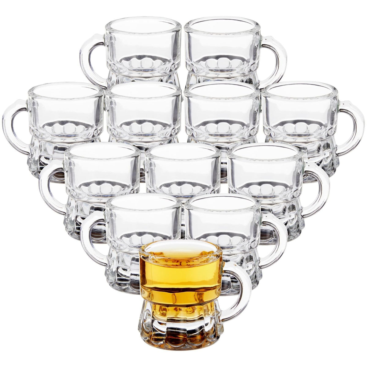 Okuna Outpost vaso mini chupito con asa, agarre seguro para fiestas.