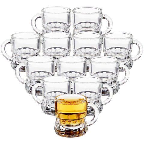 Okuna Outpost vaso mini chupito con asa, agarre seguro para fiestas.