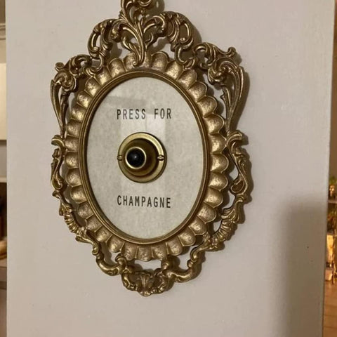 Campana de puerta Champagne de Okuorze para invitados