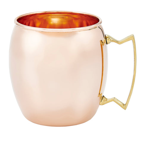 Vaso Old Dutch Moscow Mule de cobre pulido, 16 oz, mantiene la bebida fresca.