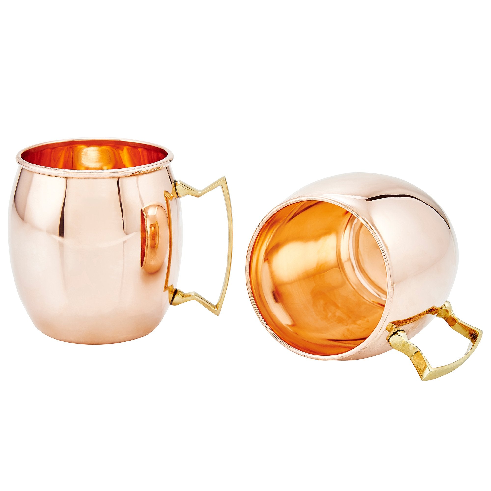Vaso Old Dutch Moscow Mule sin recubrimiento, perfecto para cócteles fríos.