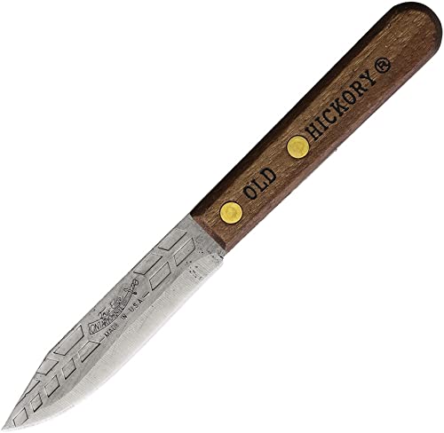 Old Hickory cuchillo para pelar OH753X con hoja corta, ideal para pelar y cortar fruta.