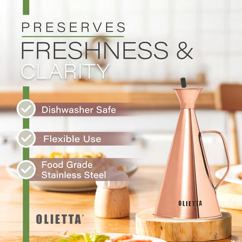 Olietta acabado elegante para la mesa y la cocina