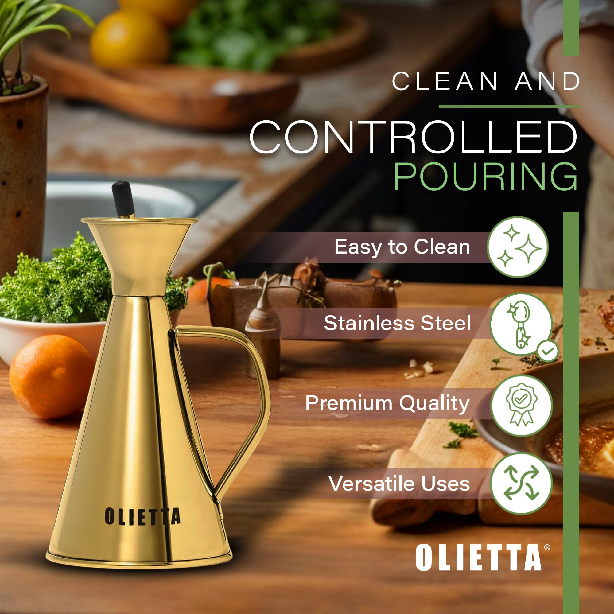 Olietta para dressings y aliños de ensaladas