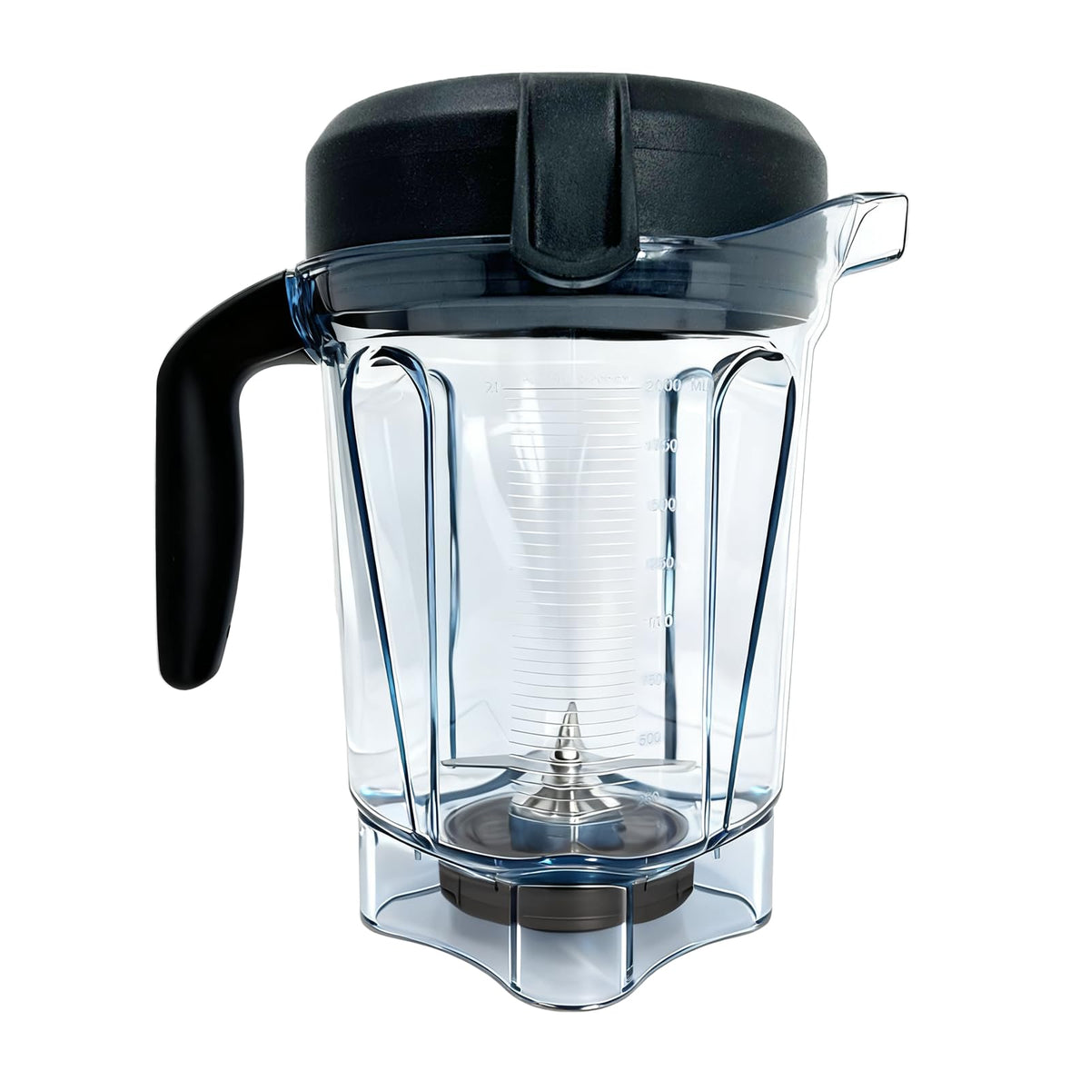 Oliyisen Jarra 64oz, bajo perfil, ideal para mezclas suaves.