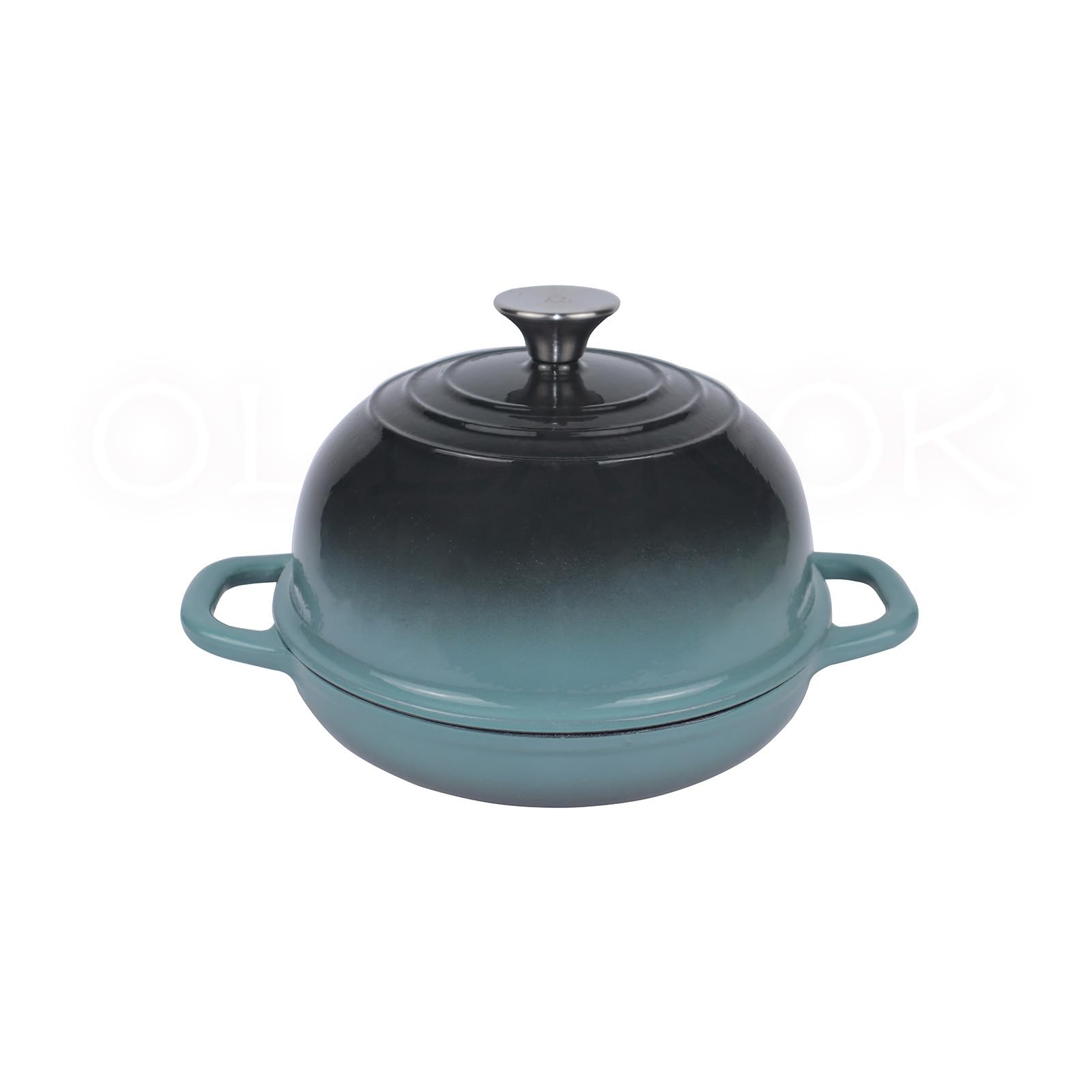 ollakok olla holandesa color cian con tapa para pan