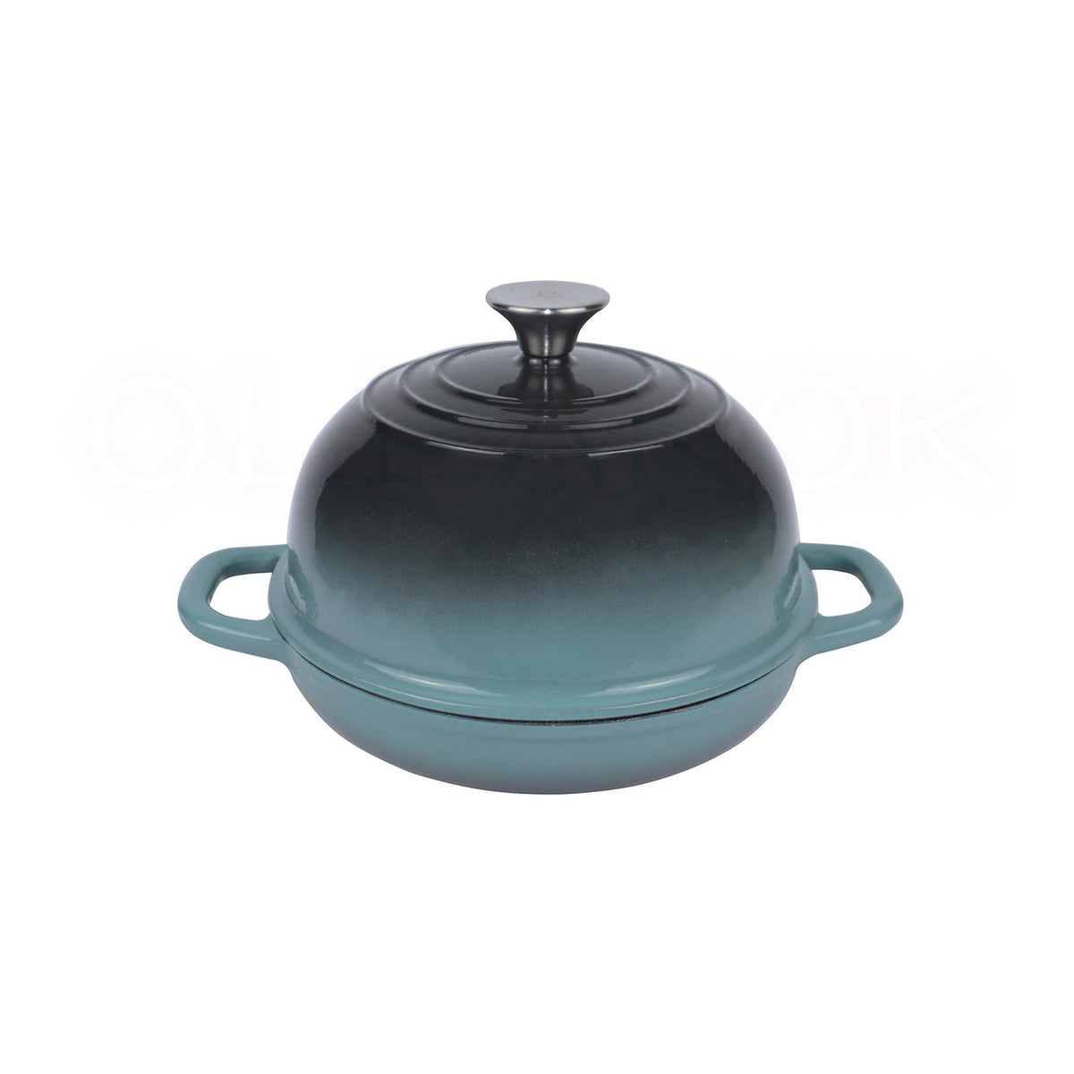 ollakok olla holandesa color cian con tapa para pan