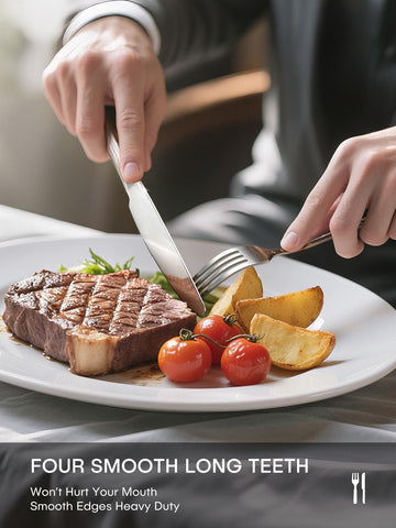 Diseño ergonómico Ollex, agarre cómodo para comer y servir.