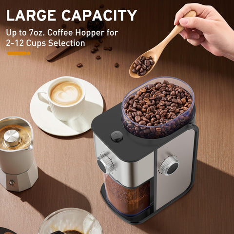 Ollygrin molinillo café contenedor granos 250 g para mayor autonomía.