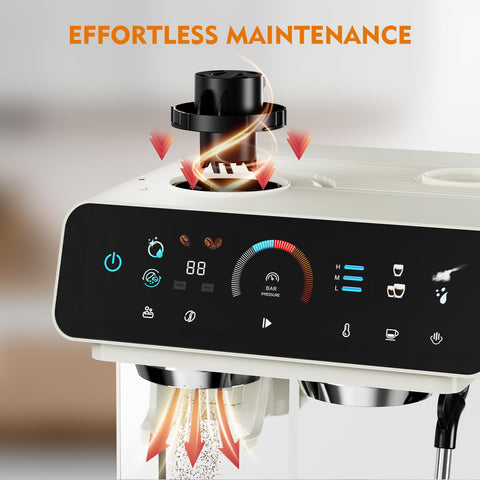 Ollygrin sistema pid de temperatura mantiene estabilidad para sabores equilibrados.