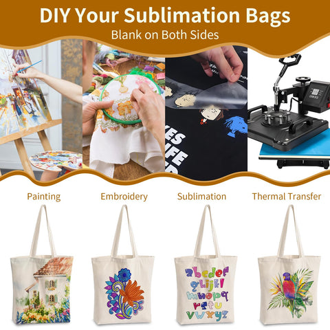 Bolsas durables de lona OLSUNOR para uso diario.