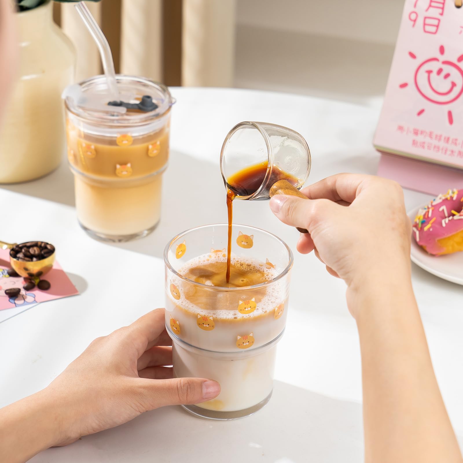 Olvini 13oz para café frío y té helado