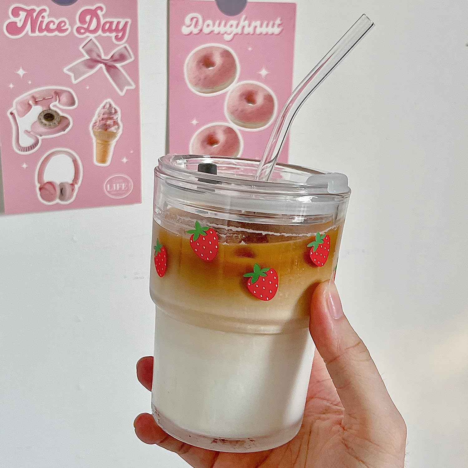 Vaso Olvini 13oz con diseño duradero, libre de plomo para uso diario