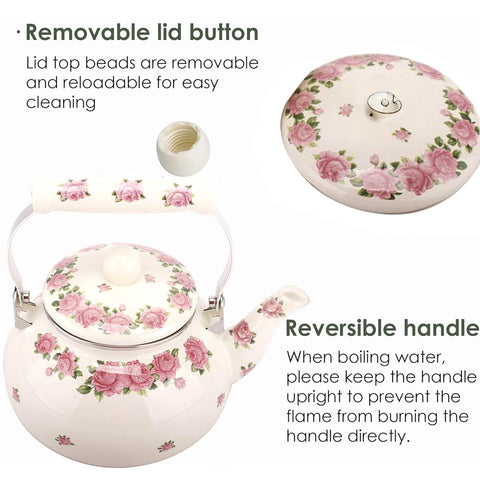 OLYTARU diseño retro floral, aporta estilo a la cocina.