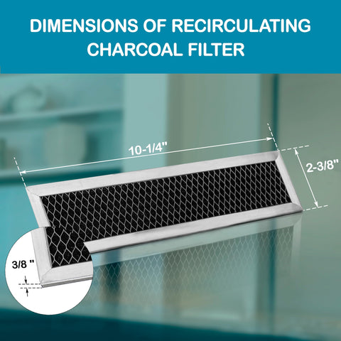 Omaeon filtro para microondas GE/Hotpoint, visual de producto, ajuste sencillo.