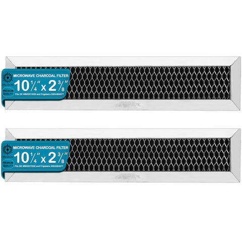 Omaeon filtro carbón recirculante para microondas, paquete de 2, reduce olores al cocinar.