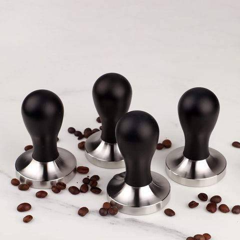 omgogo tamper ergonomico en mano reduce fatiga durante el prensado