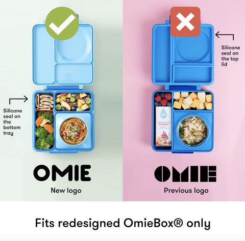 OmieBox: apta para lavavajillas y microondas, limpieza rápida para uso diario.