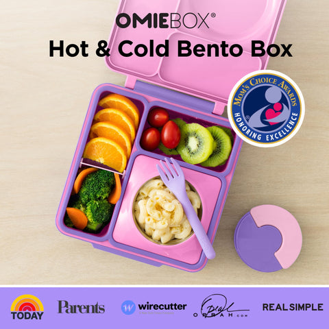 La tapa a prueba de fugas de OmieBox brinda seguridad en la mochila.