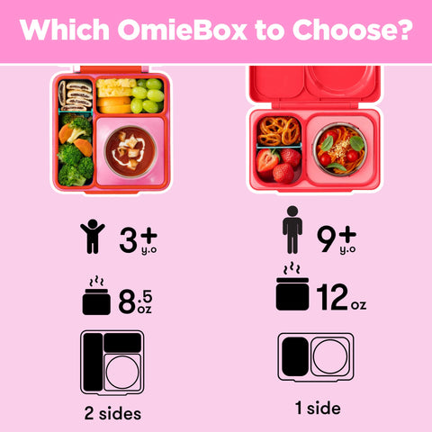 OmieBox diseño duradero para uso diario de niños.