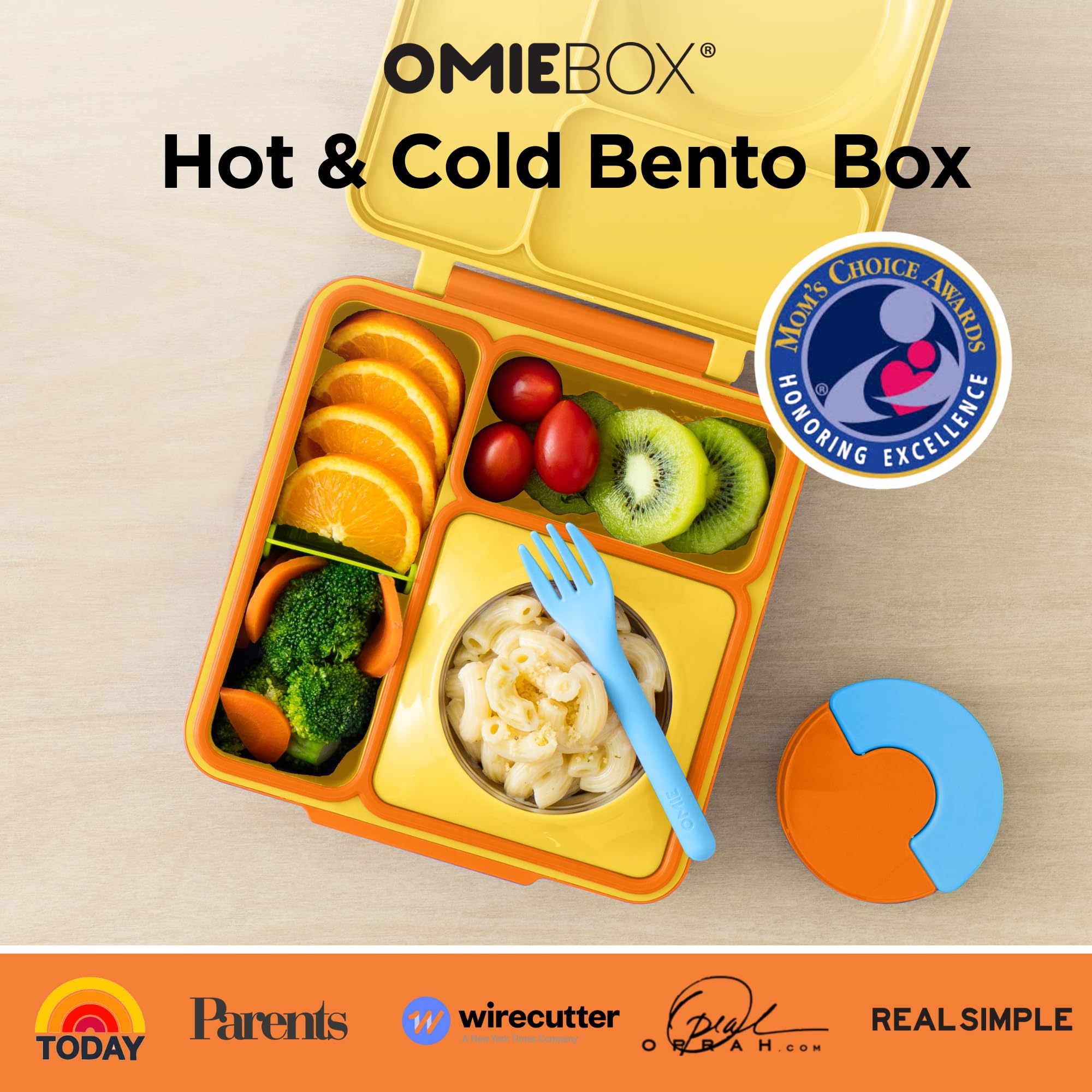 OmieBox demuestra aislamiento térmico para mantener caliente un plato principal.